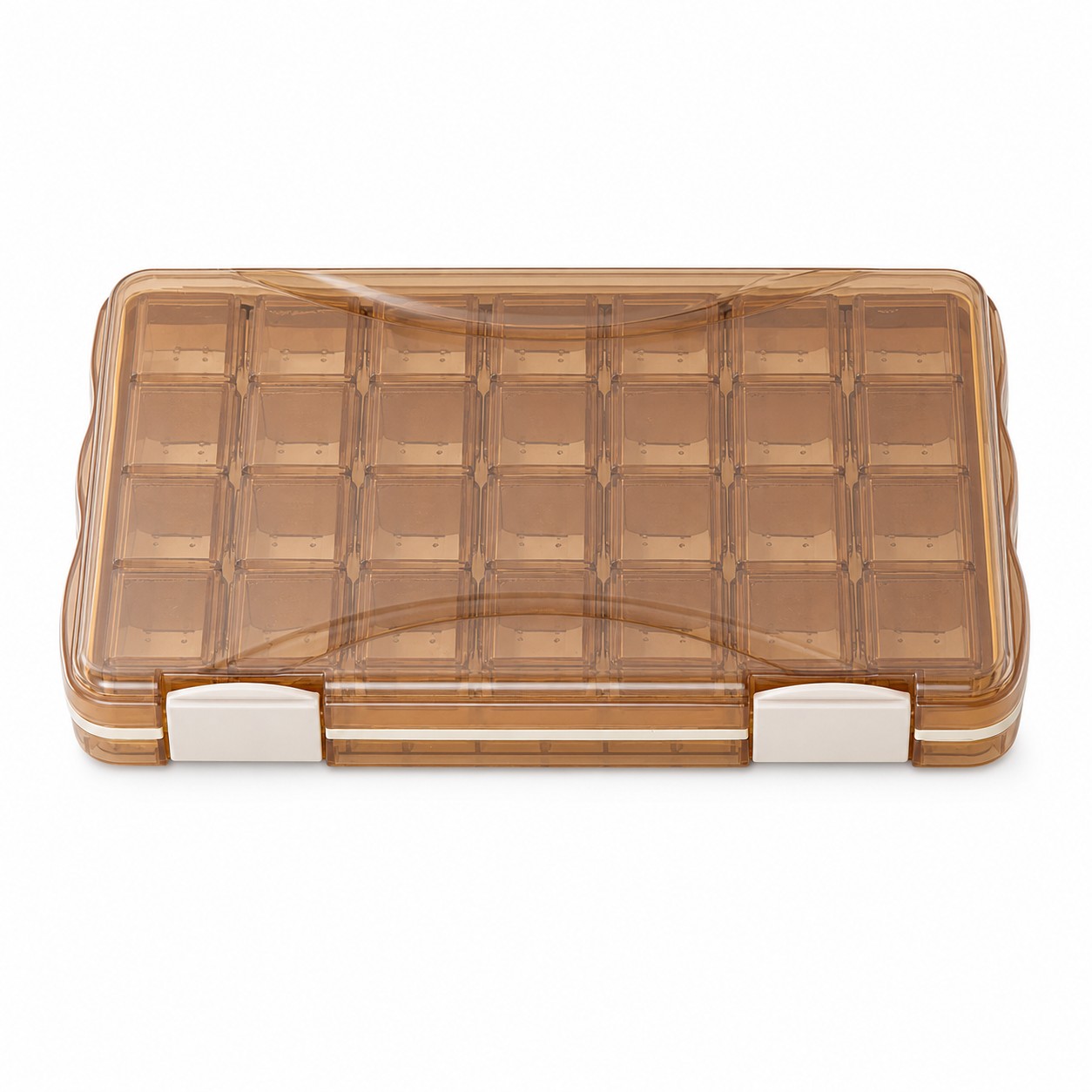 Portable 28 Compartment Monthly Pill Organizer — view 2