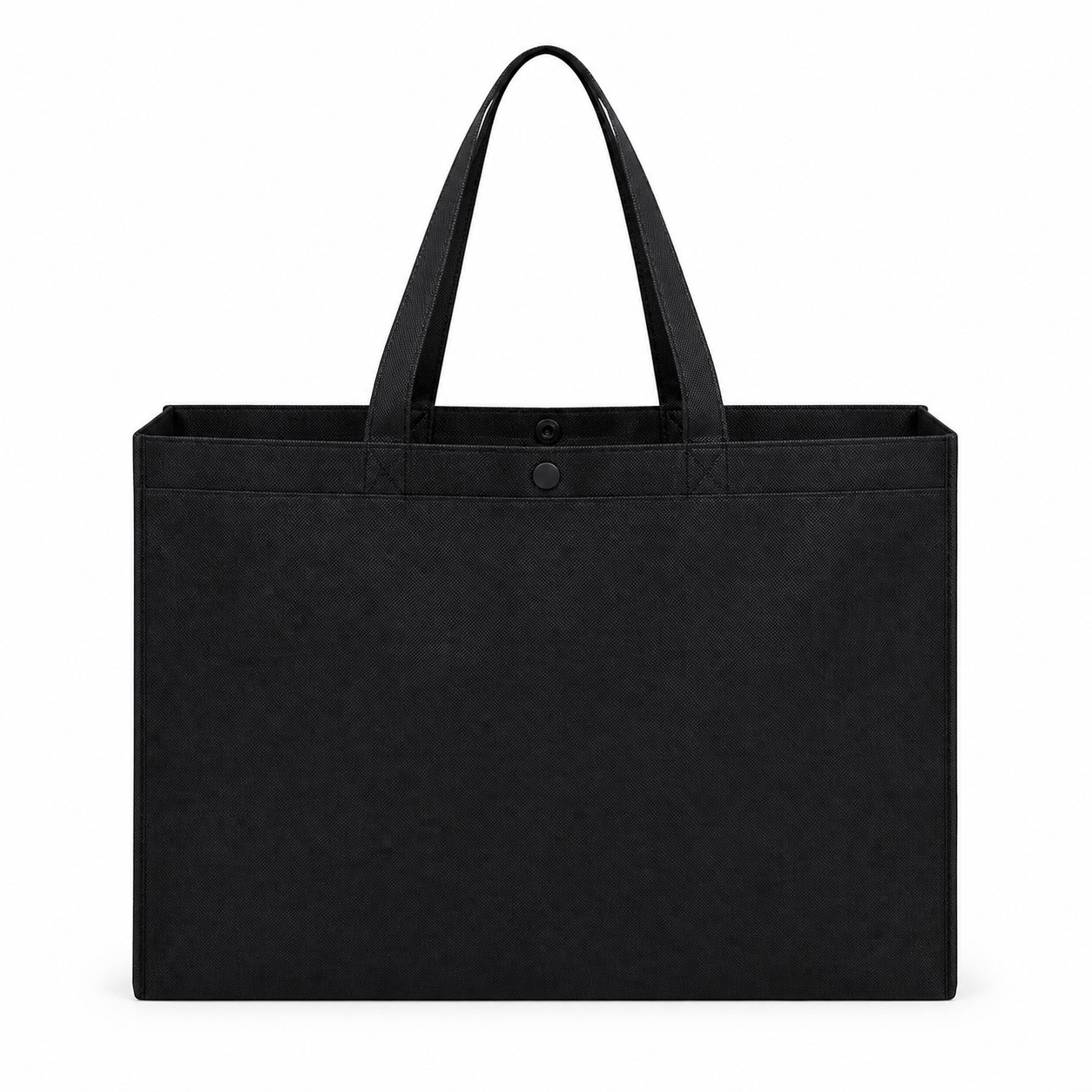 Large Oxford Snap Closure Tote — view 2