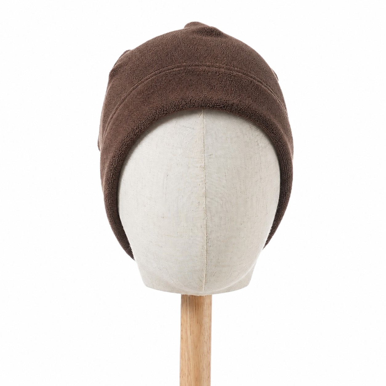 Spandex Fleece Earflap Beanie Hat — view 2