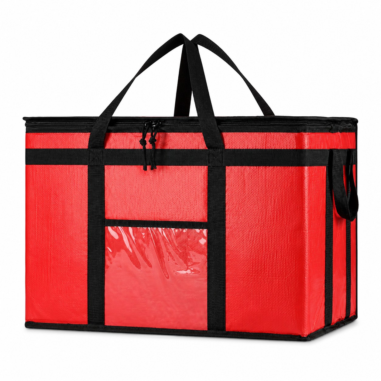 Insulated Food Bag With Zippered Top — view 2