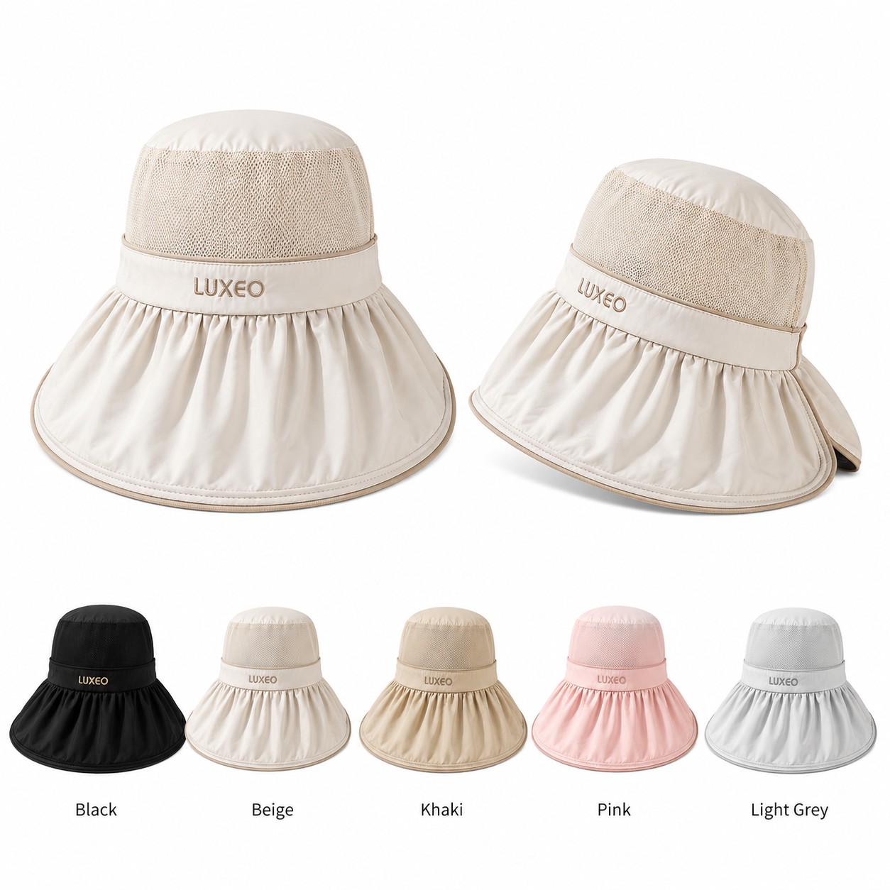 Mesh Band Polyester Fisherman Hat