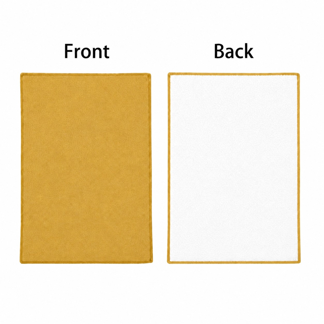 300GSM Cotton Tea Towel — Brass Gold