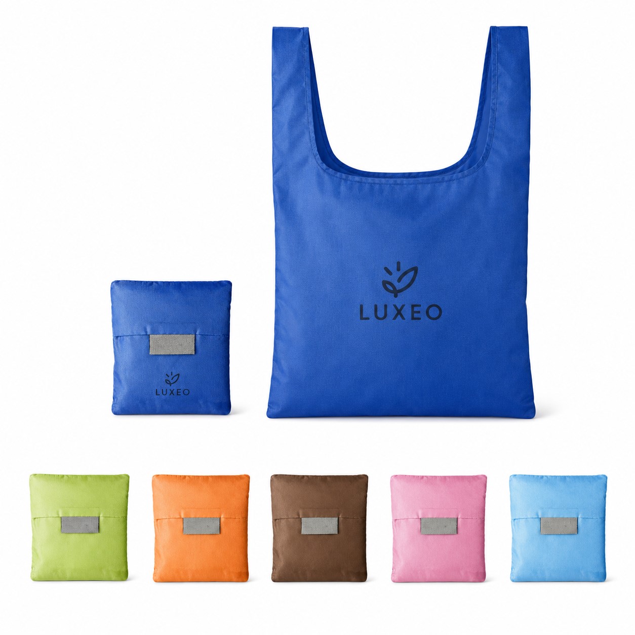 Packable Wide Handle Polyester Shopper