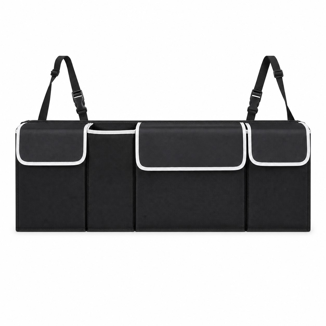 Waterproof Fabric Rear Seat Trunk Organizer — view 2