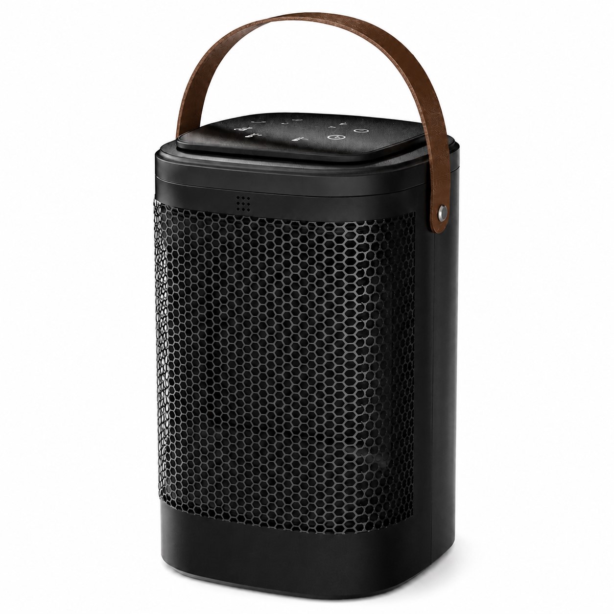Portable Ceramic Indoor Space Heater — Copper Brown