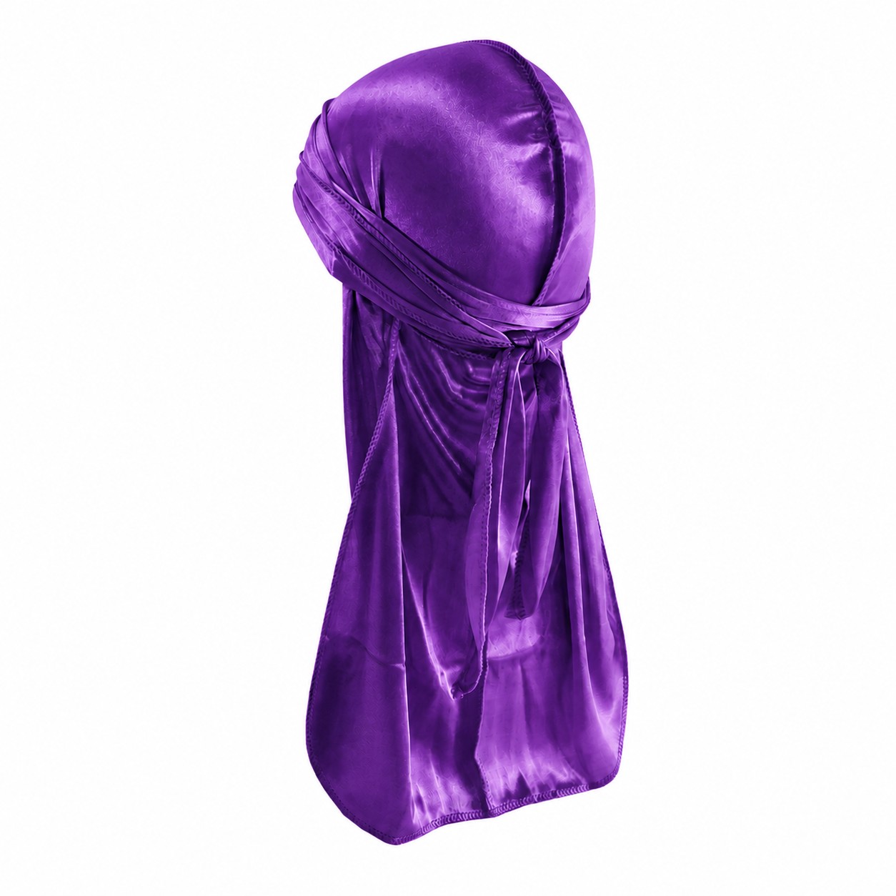 Polyester Pirate Head Wrap Scarf — Purple