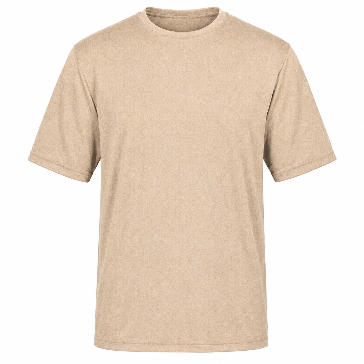 Ladies Recycled Polyester Quarter Zip Pullover — Tan Beige