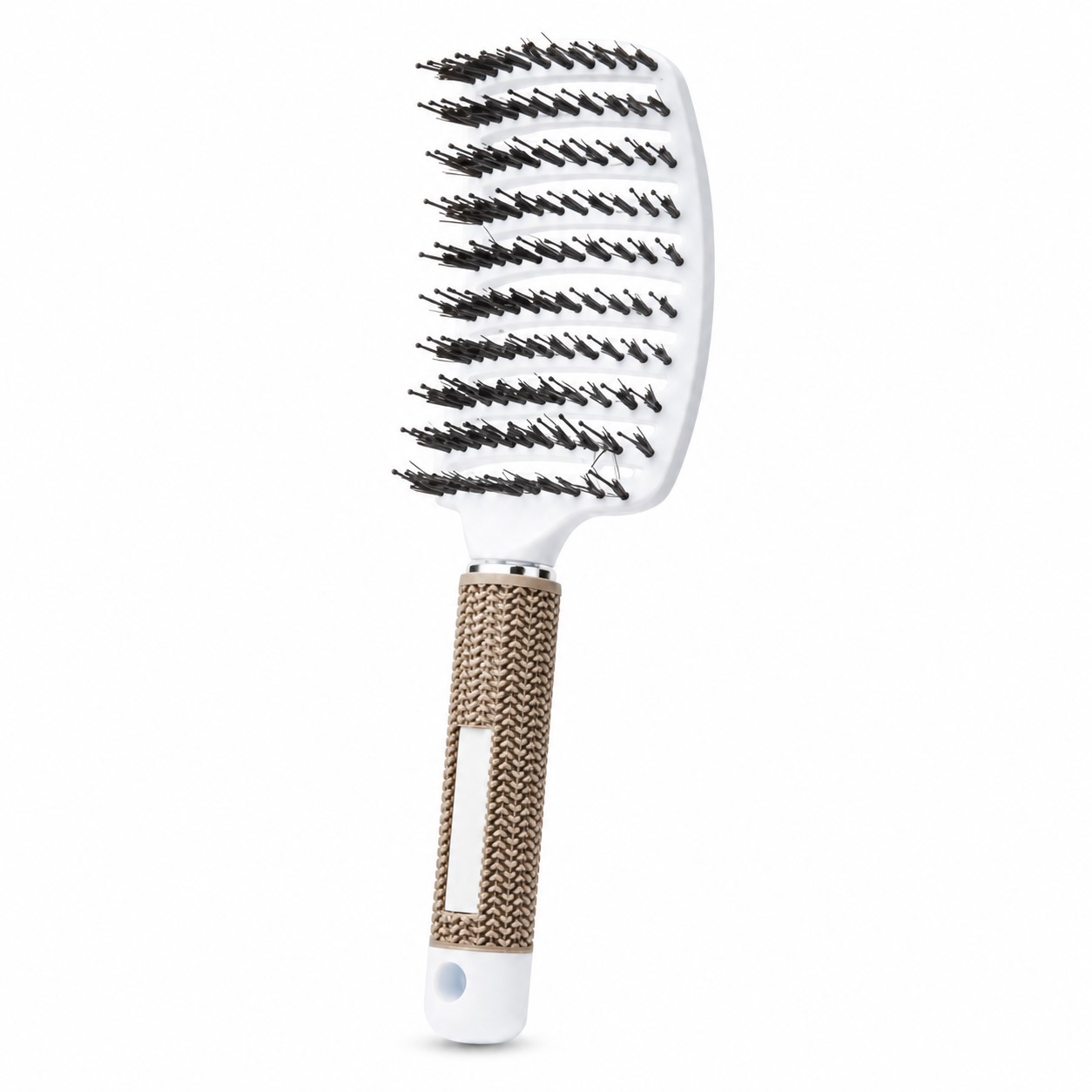 Curved Vent Hair Brush With Nylon Bristles — view 2