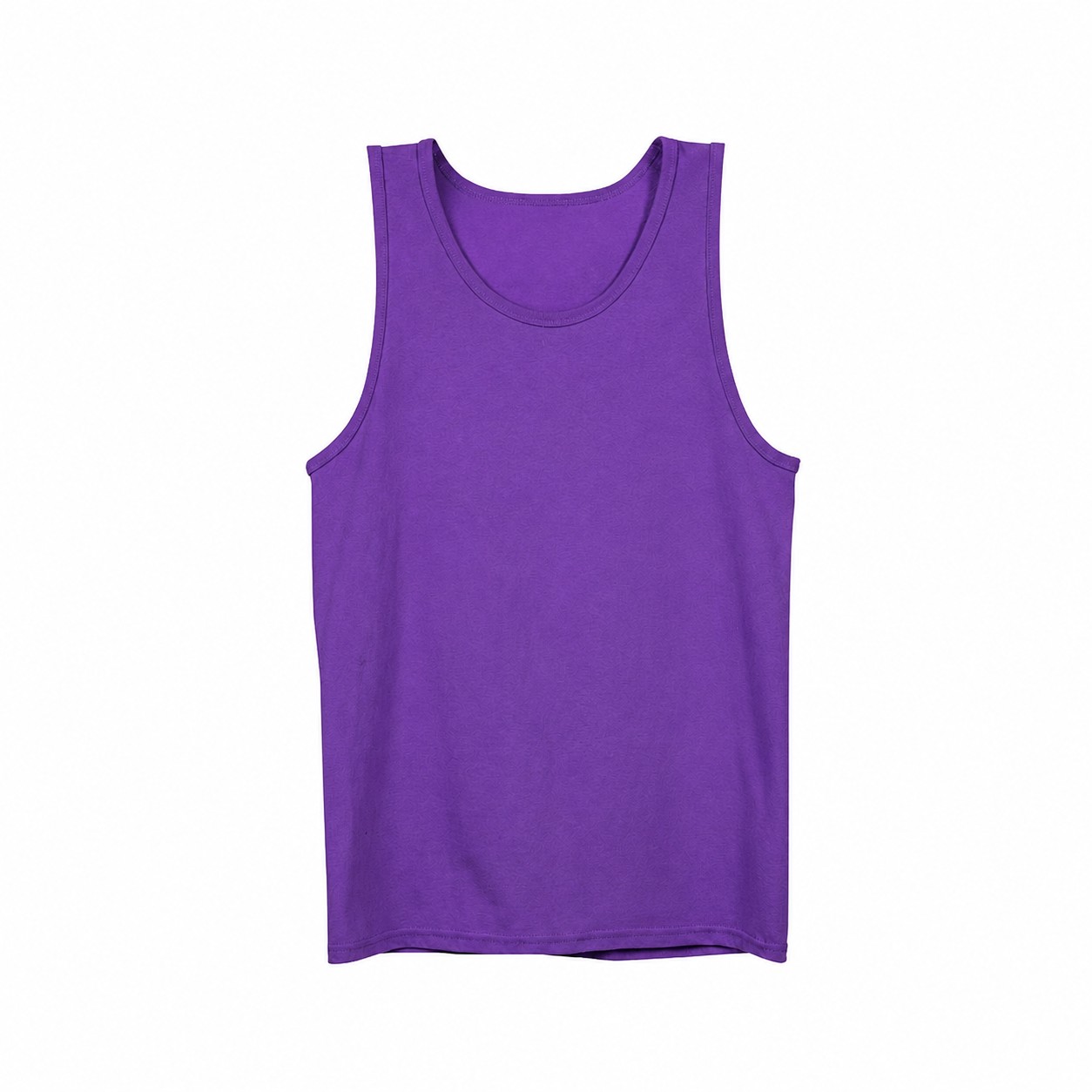 Classic Cotton Men's Tank Top — Purple