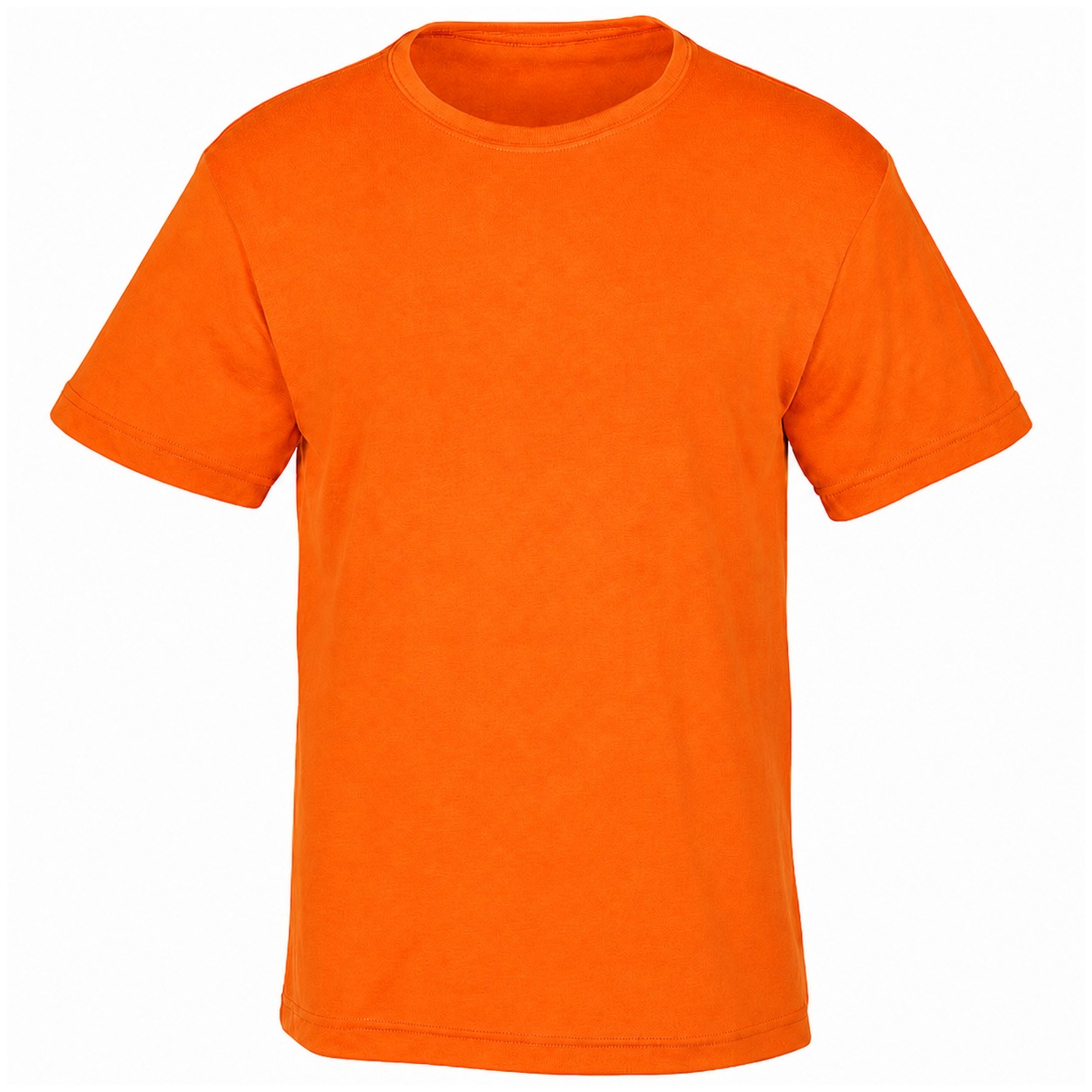 Recycled Tri-Blend Crewneck T-Shirt — Orange