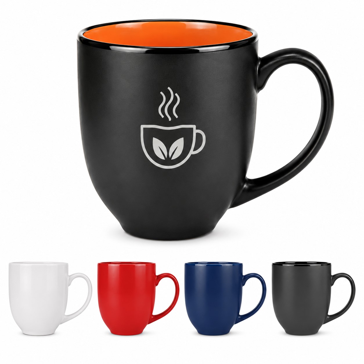 Two Tone 16 Oz Ceramic Mug