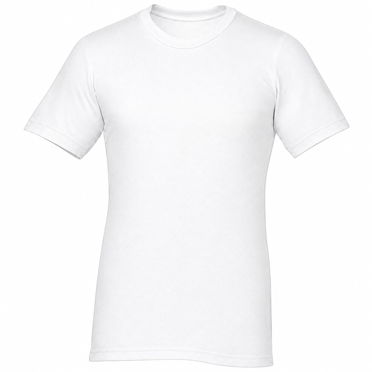 Men's Fitted Fine Jersey Shirt — White