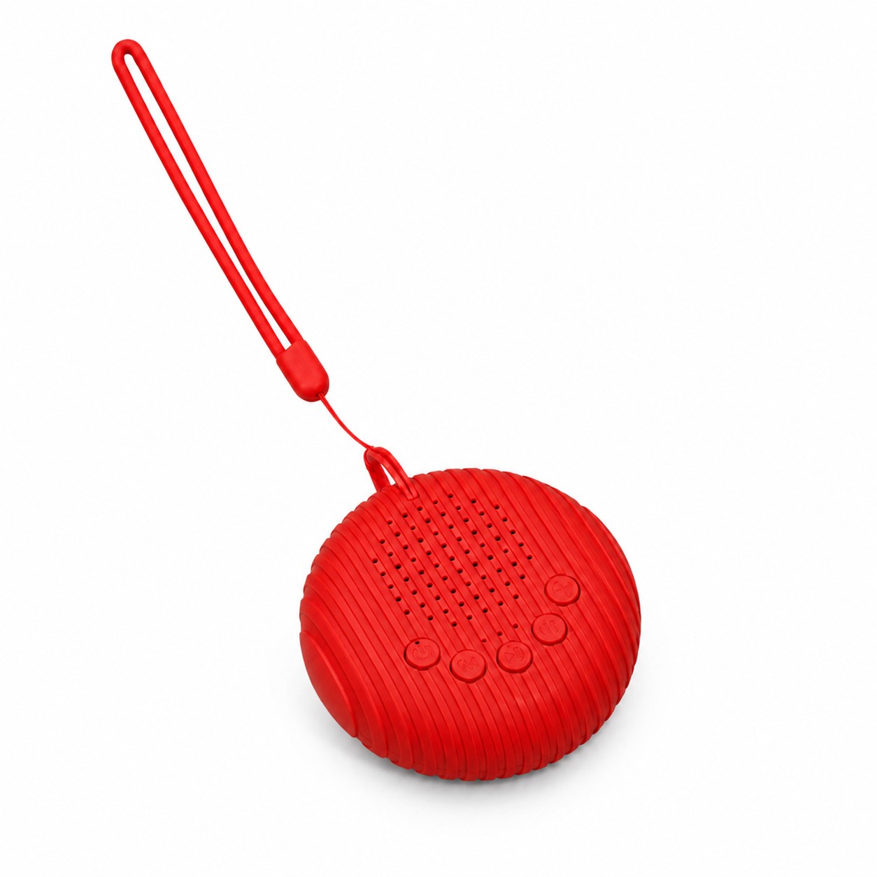 Compact White Noise Sound Machine — Red