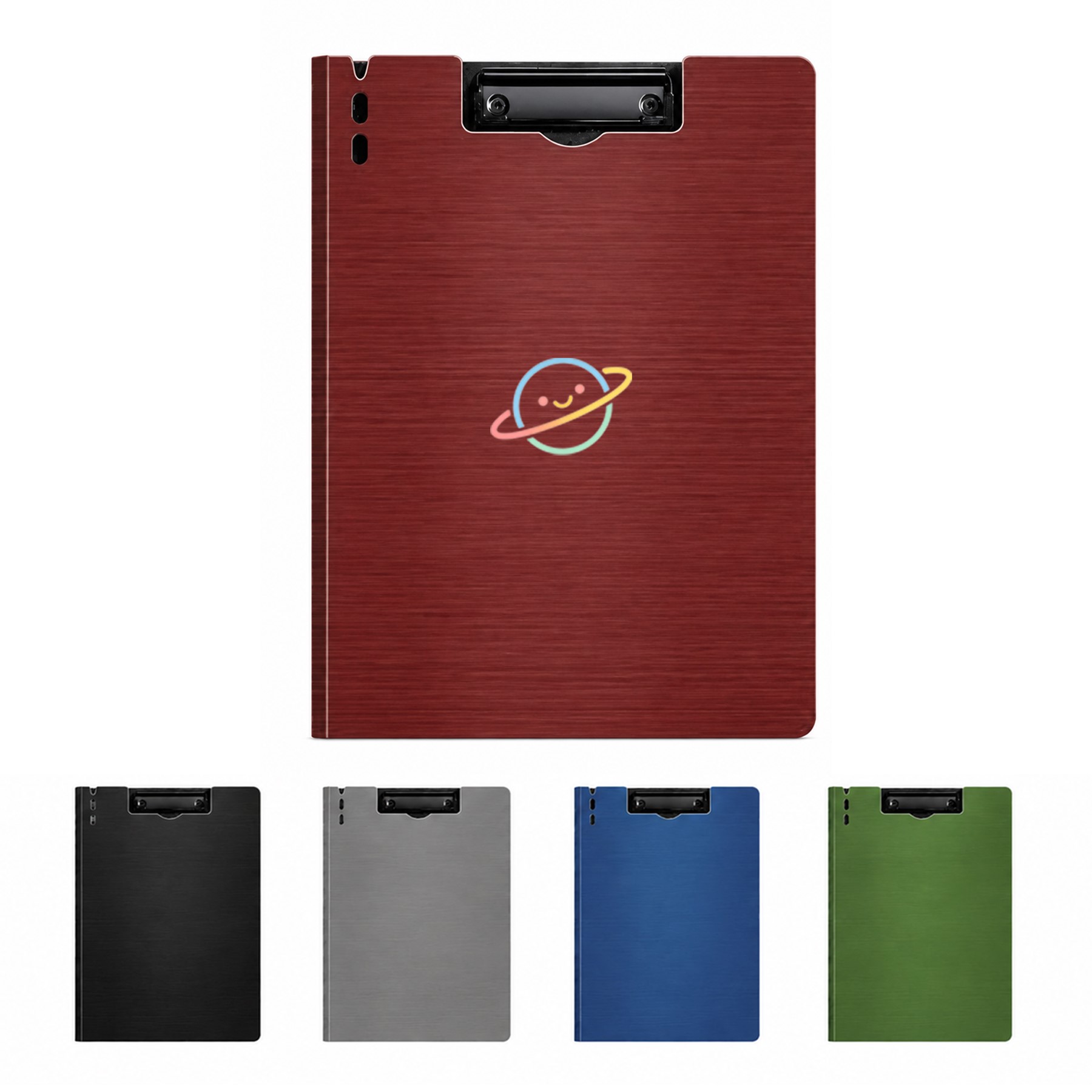 Brushed Polypropylene Vertical Clipboard Folder