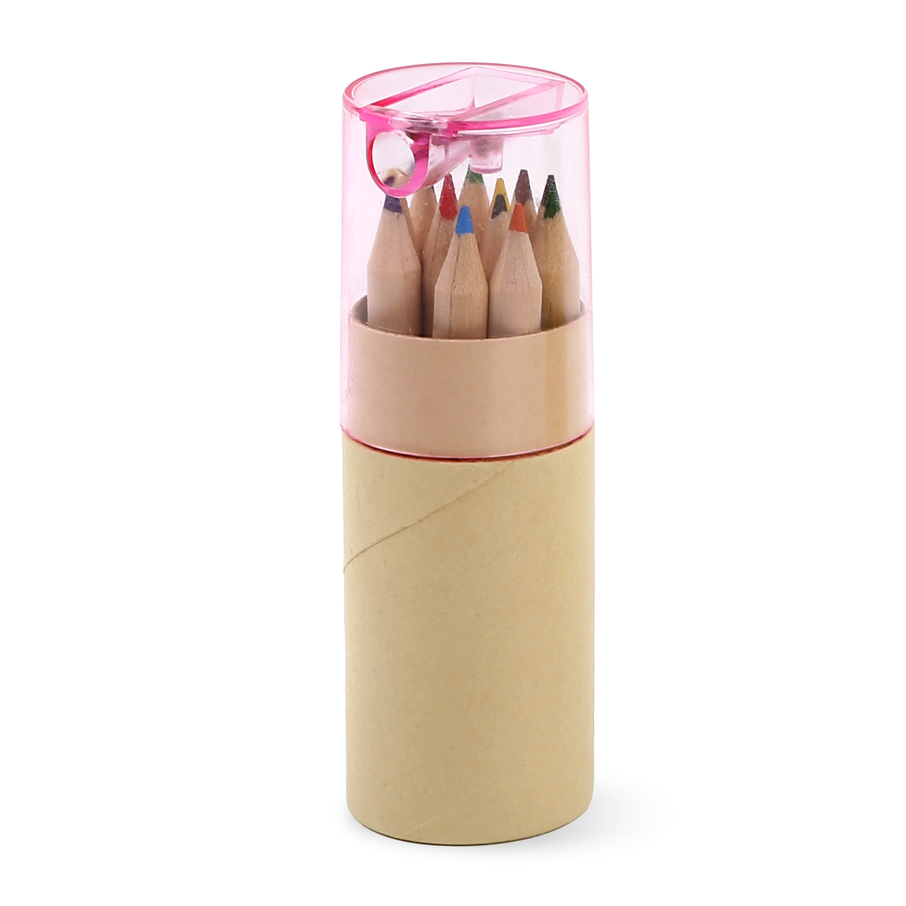 Wood Colored Pencil Tube Set — view 2