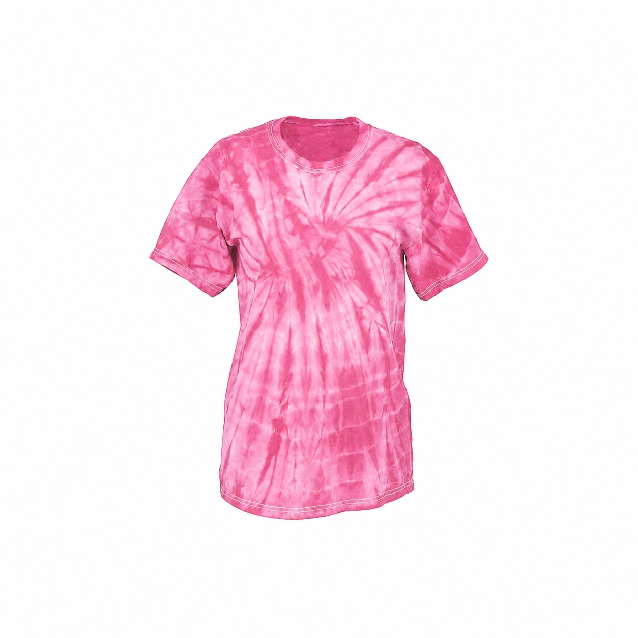 Cotton Spider Wash T Shirt — Pink
