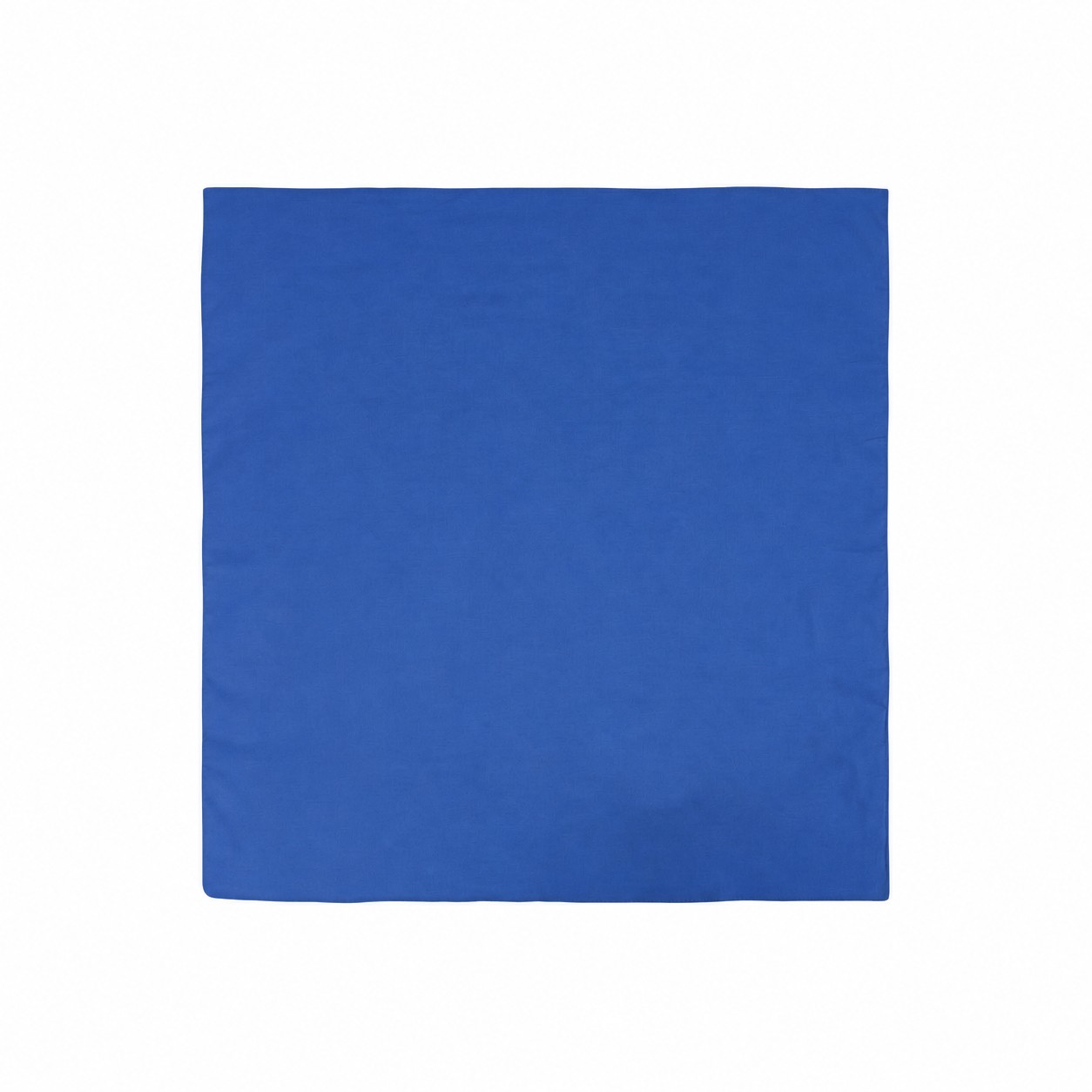 Cotton Square Bandanna — Blue