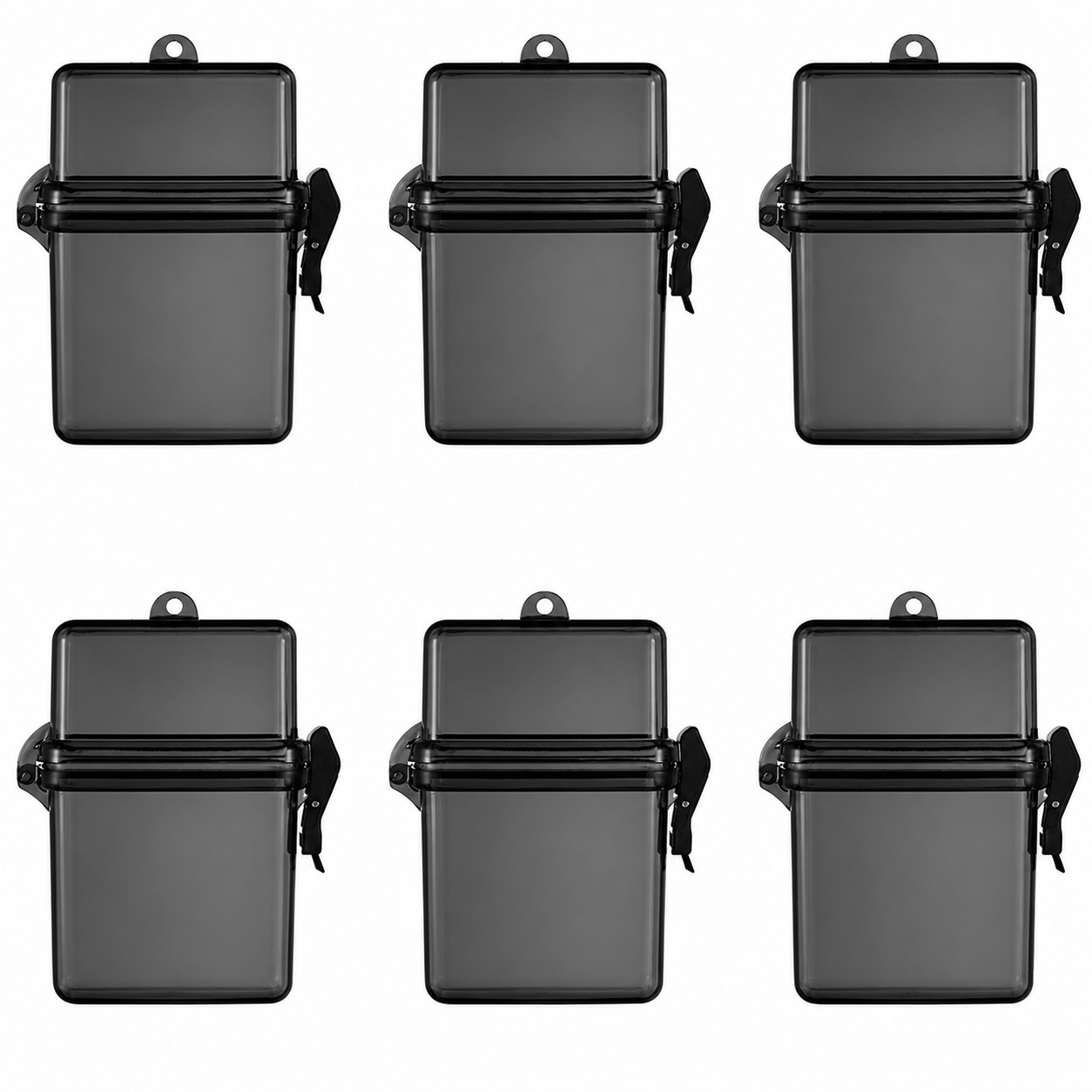 Waterproof Plastic Beach Storage Box — Black