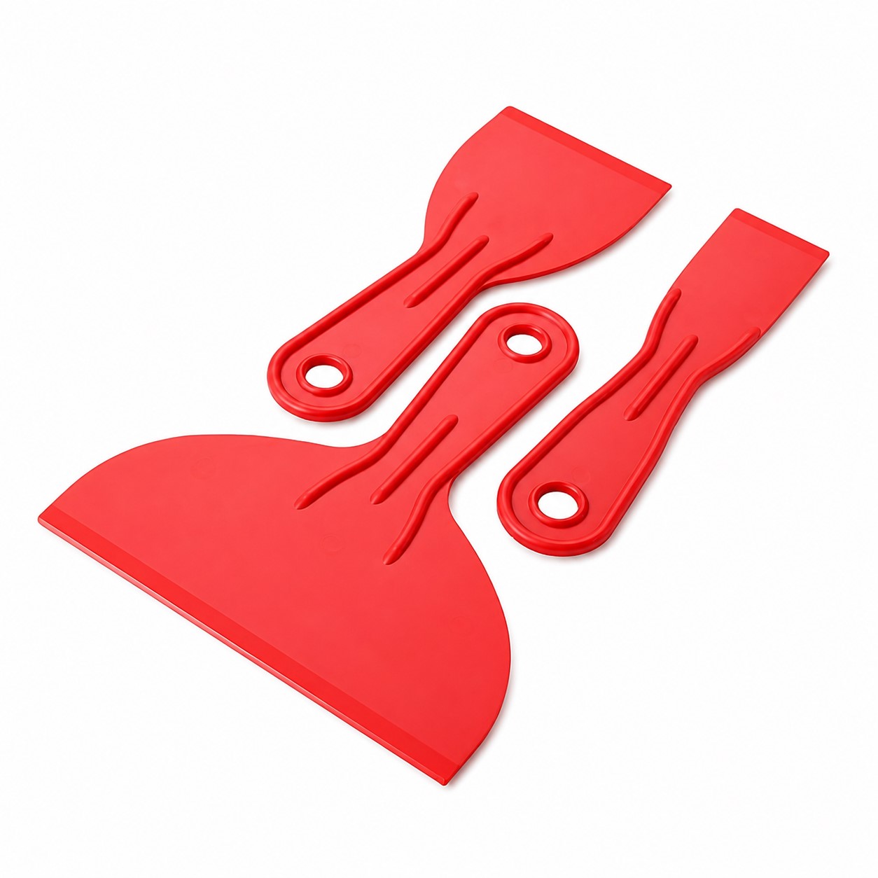 Plastic Putty Knife Scraper Set — view 2