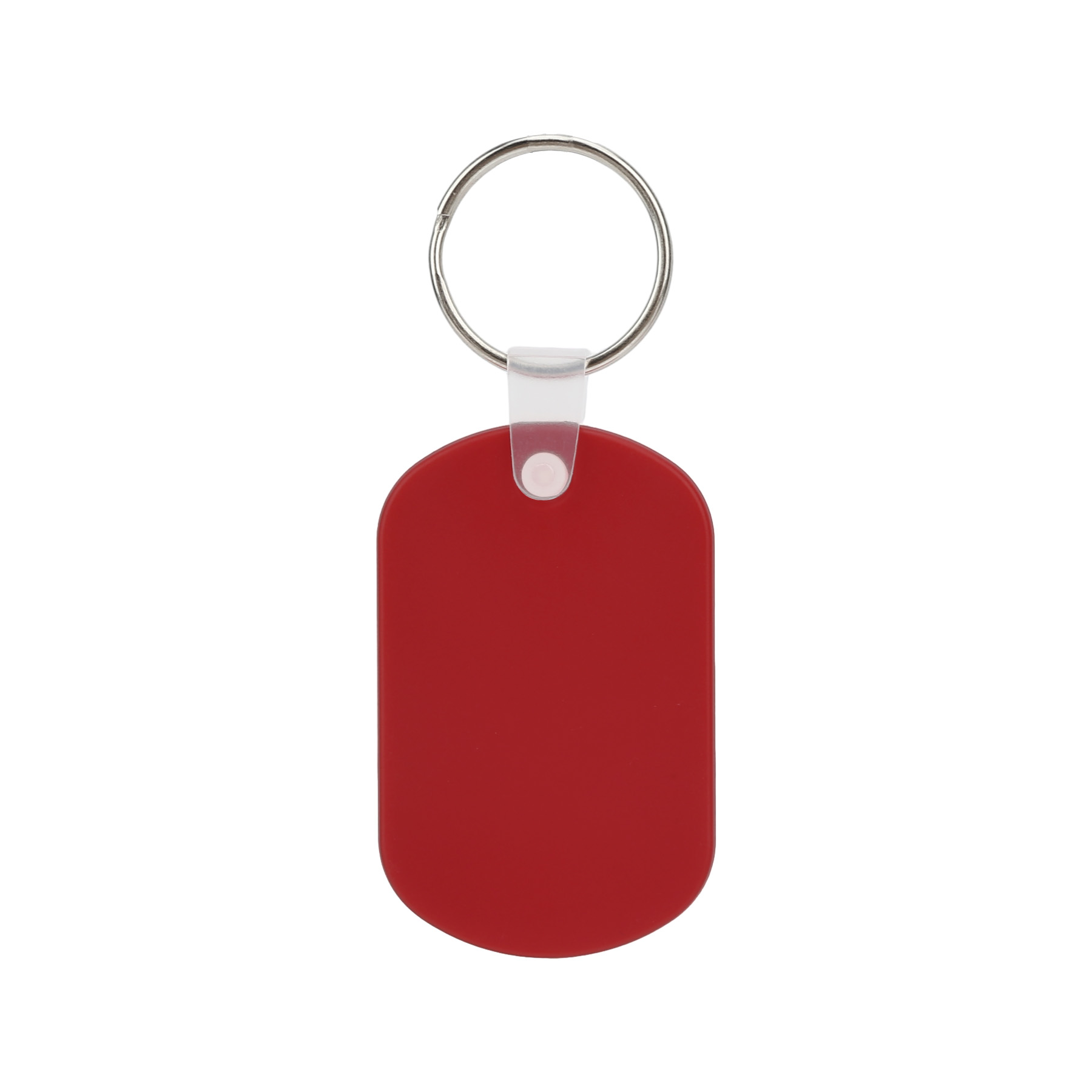 Oval ABS Plastic Key Tag — view 2