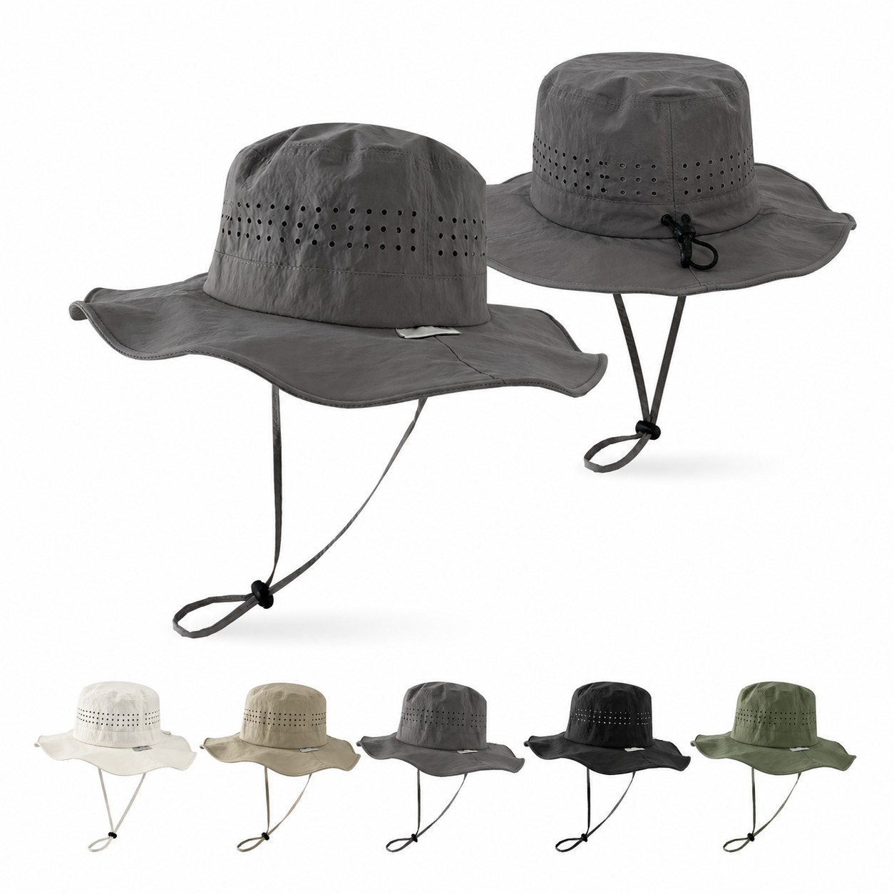 Perforated Polyester Outdoor Sun Hat