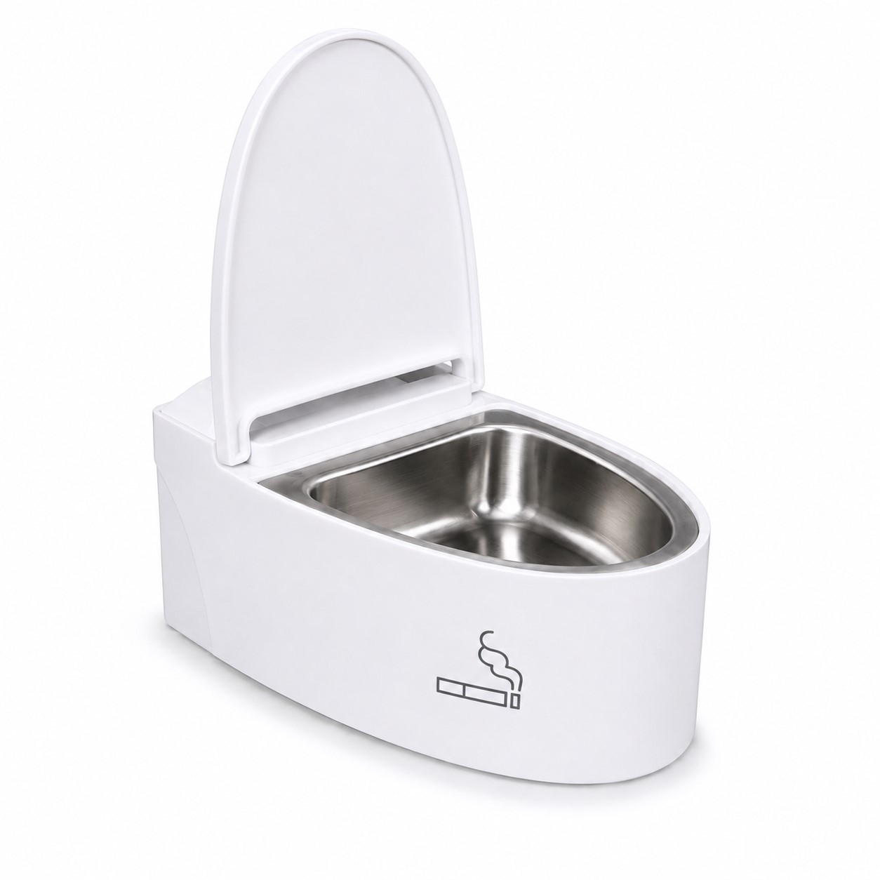 Wall Mounted Ceramic Toilet Ashtray