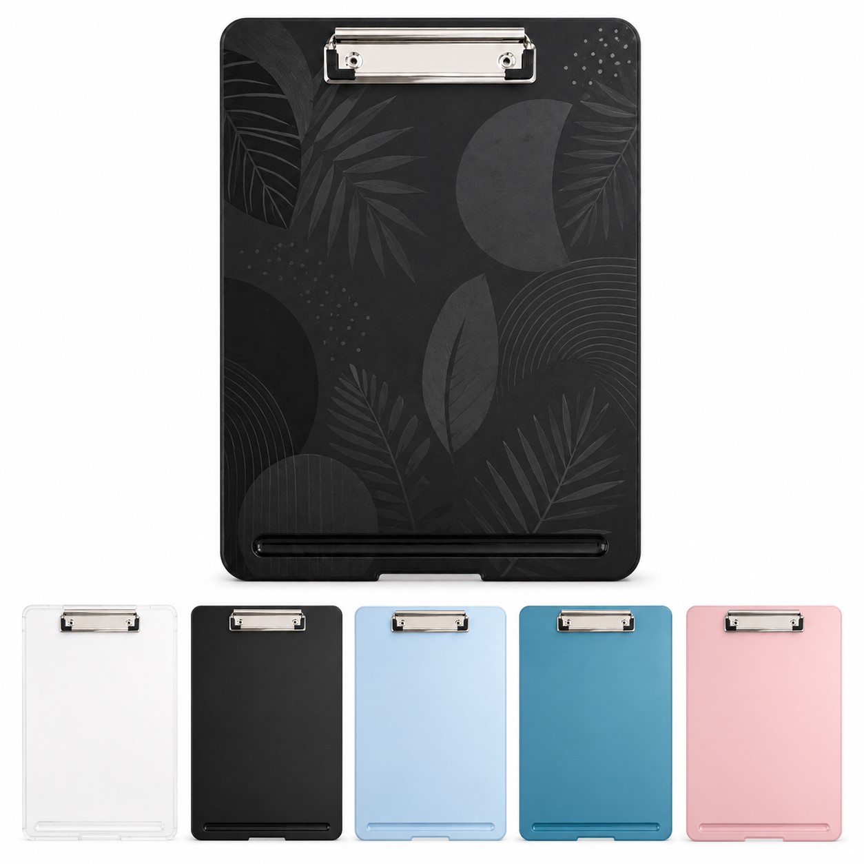 A4 Polypropylene Storage Clipboard With Snap Closure