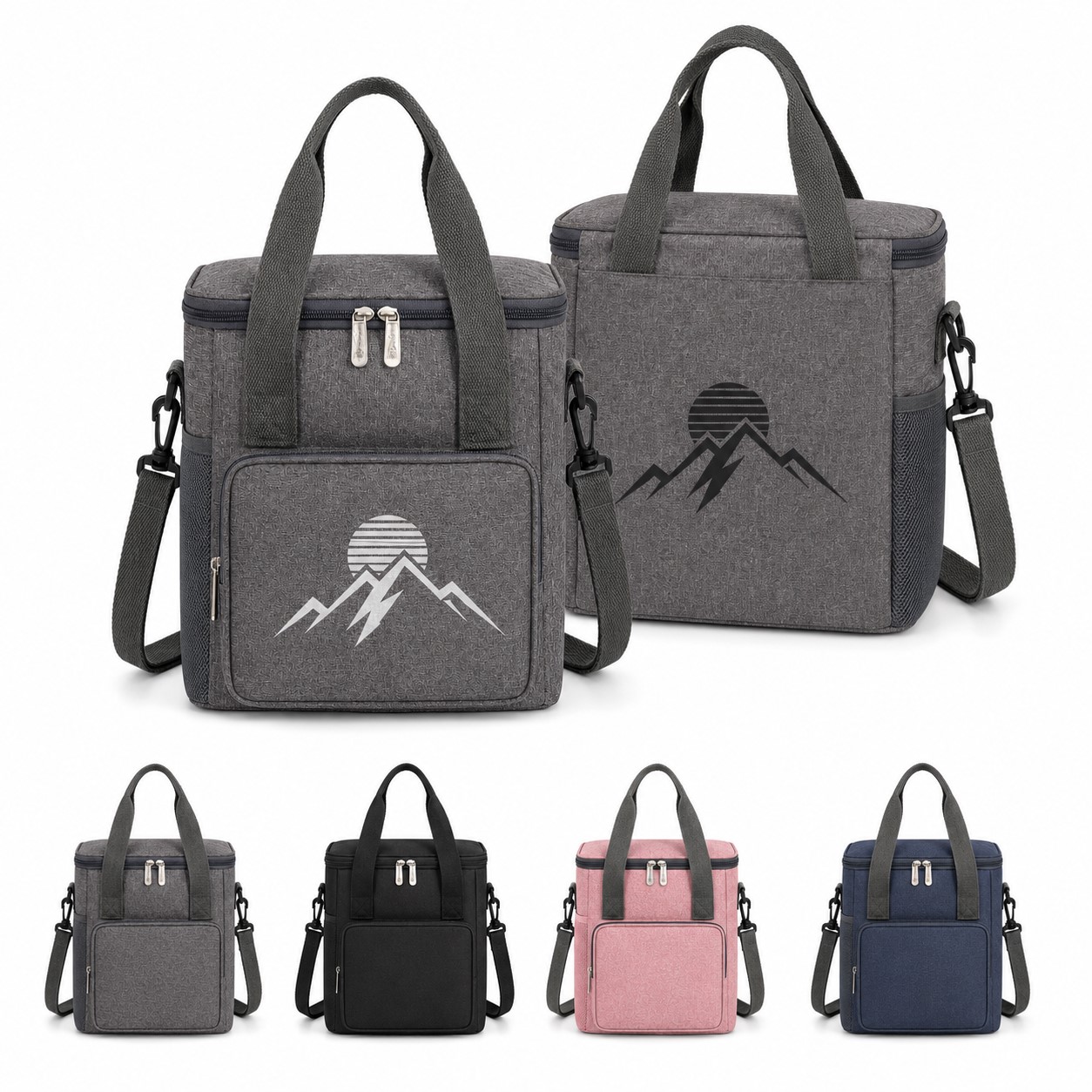 Waterproof Oxford Lunch Bag With Carry Strap
