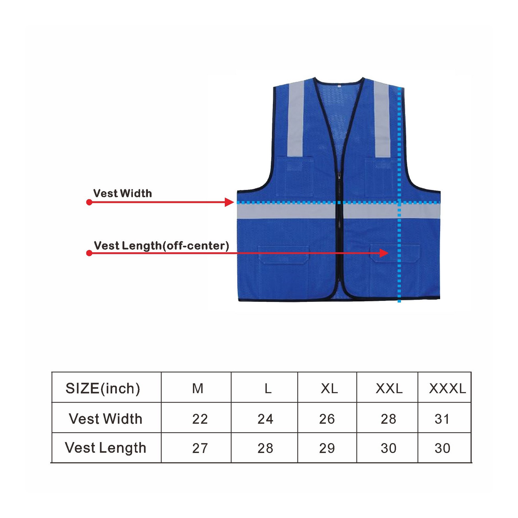 Reflective High Visibility Vest — view 2