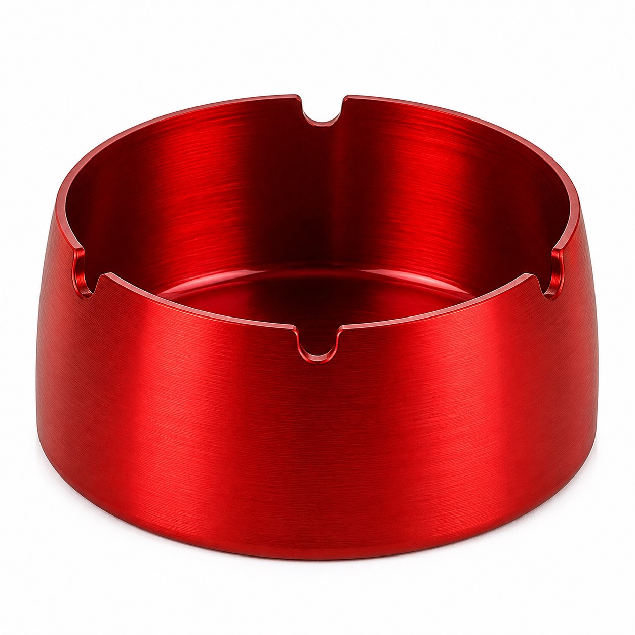 Windproof Round Stainless Steel Ashtray — view 2