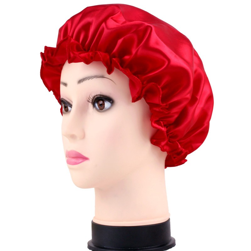 Satin Elastic Sleep Cap — view 2