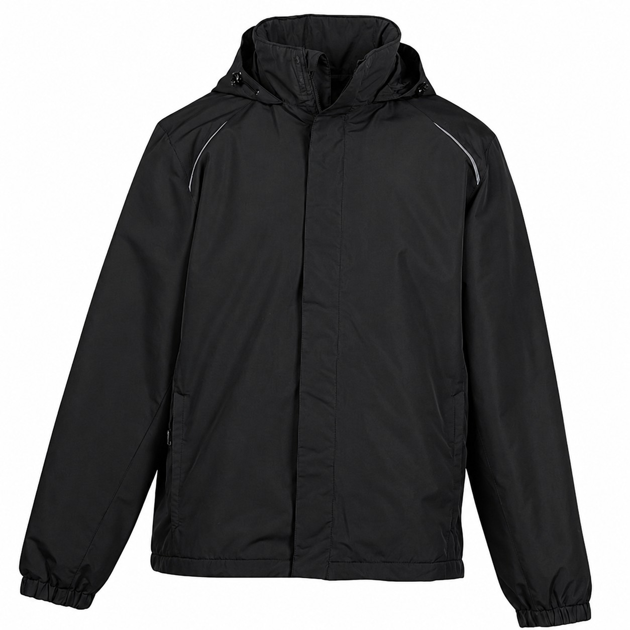 Recycled Nylon Waterproof Rain Jacket — view 2
