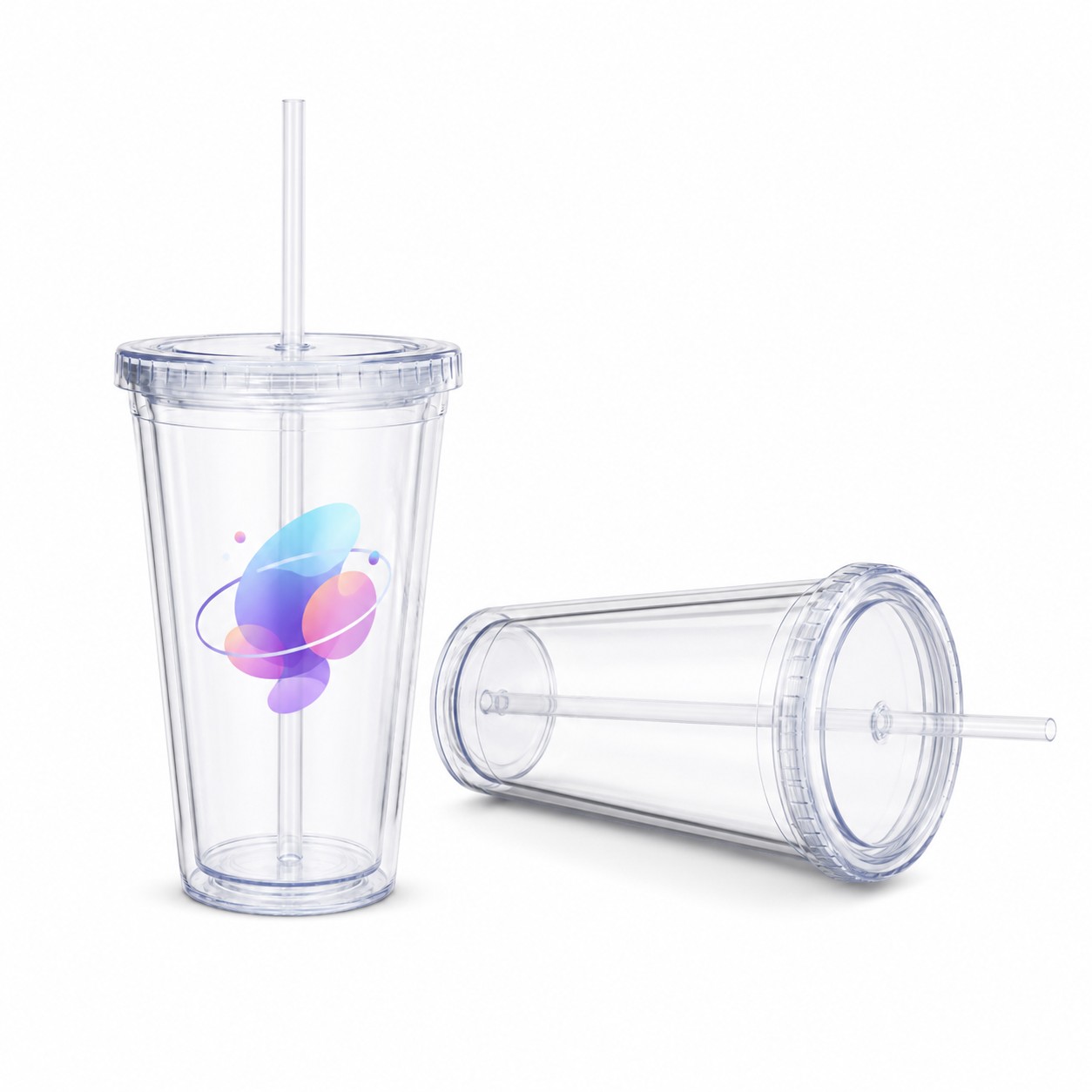 Double Wall 16 Oz Acrylic Journey Tumbler