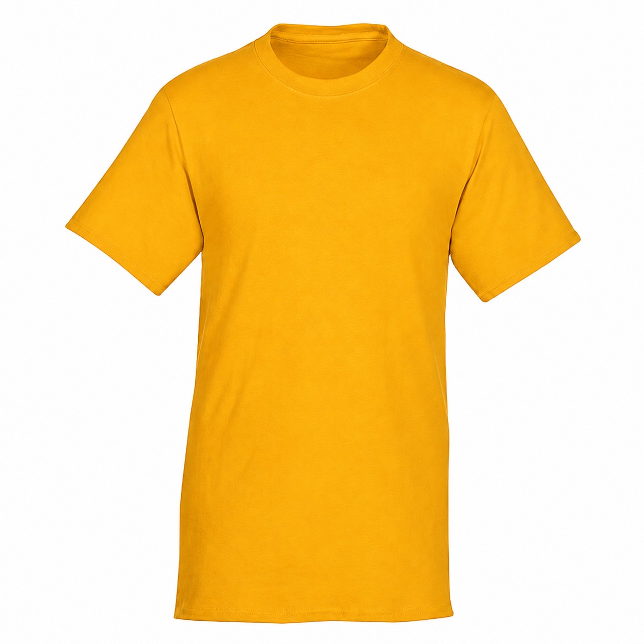 5.4-Ounce Cotton Crewneck Shirt — Gold