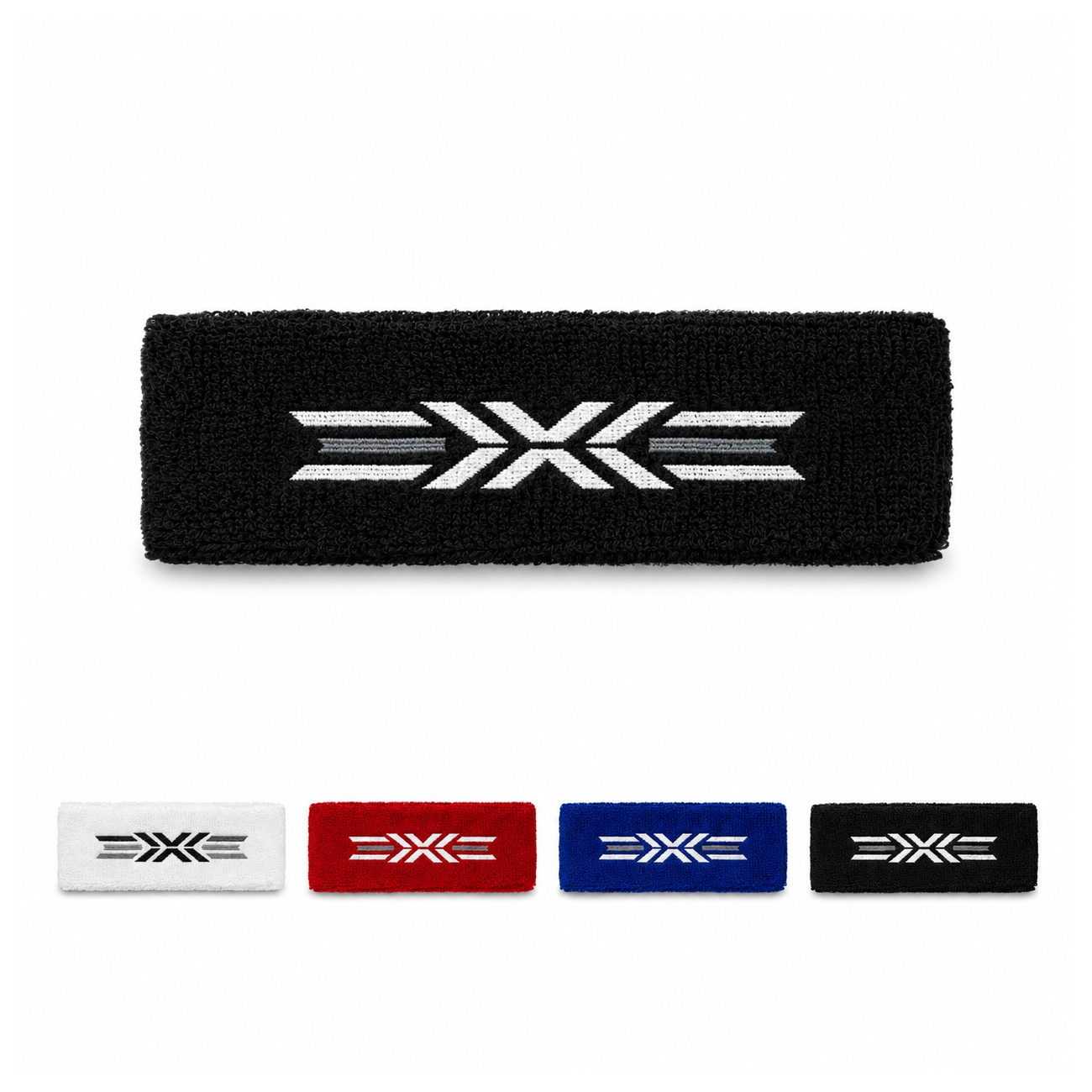 Cotton Blend Terry Sweatband Headband