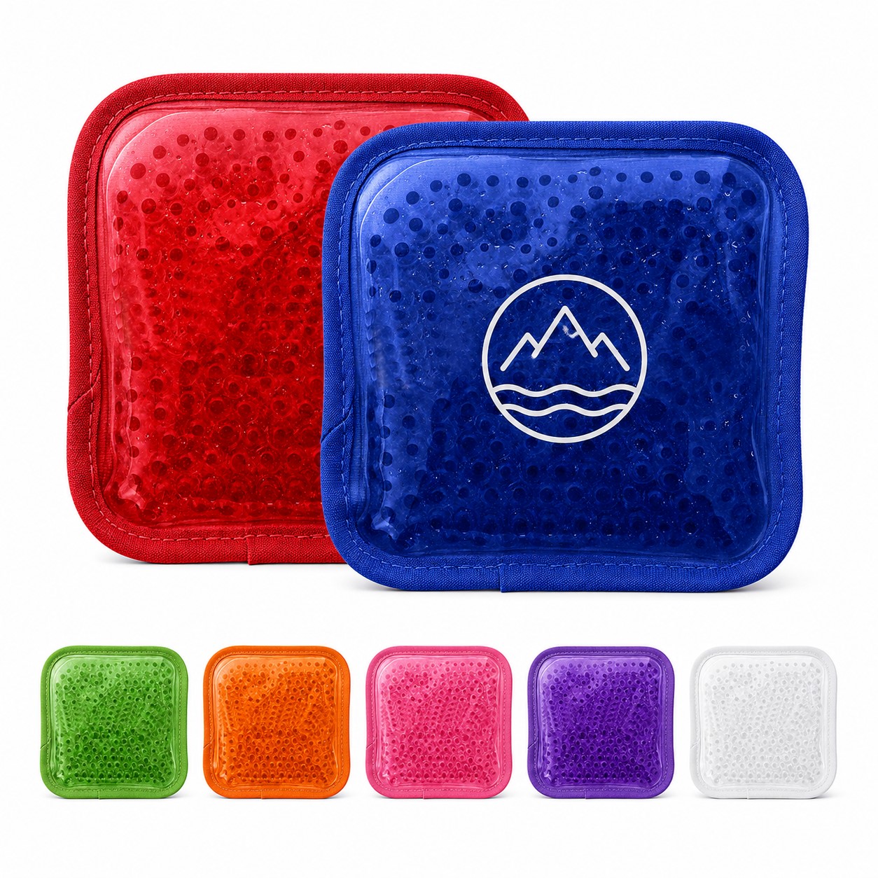 Square PVC Gel Bead Cold Therapy Pack