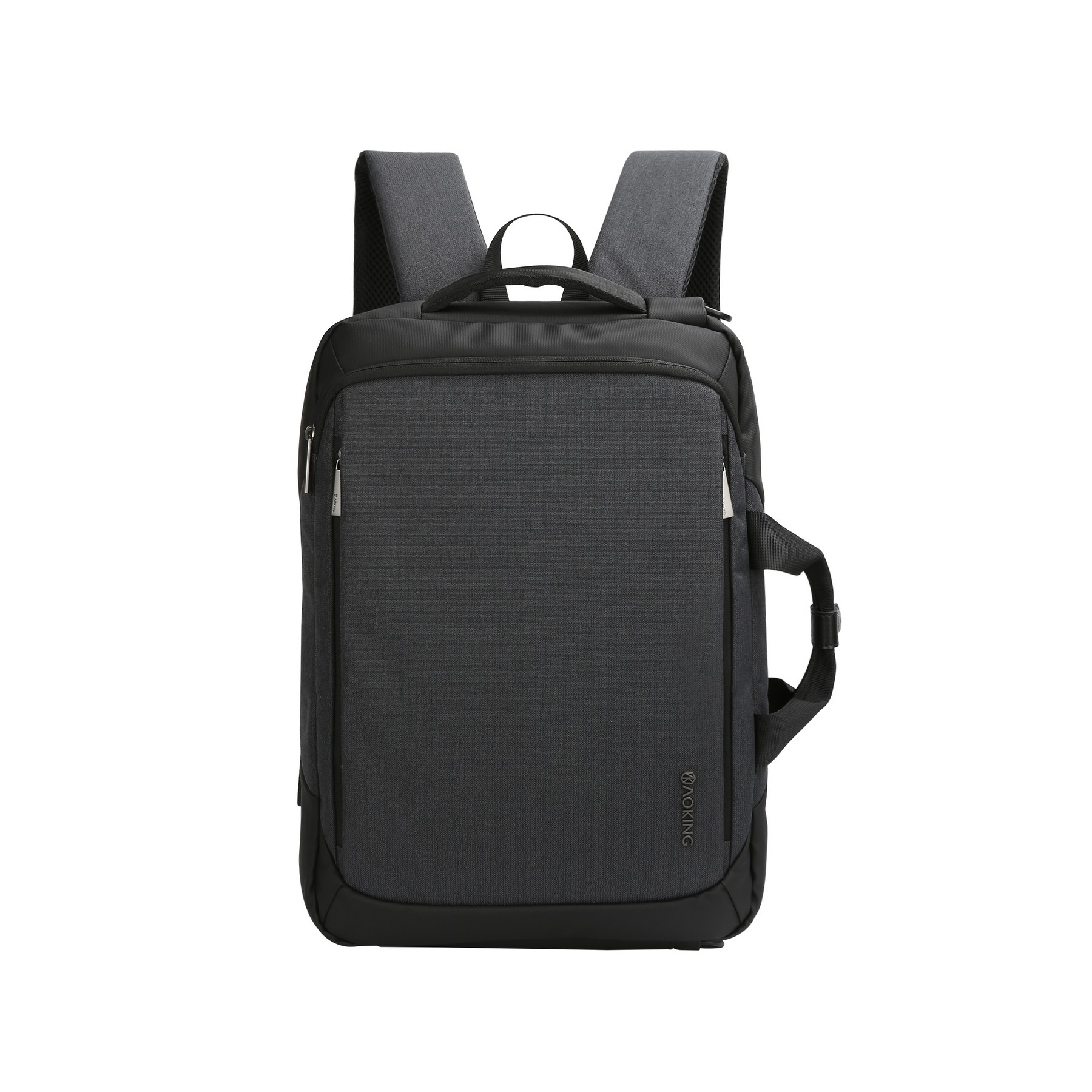 Dark Gray Laptop Backpack — view 2