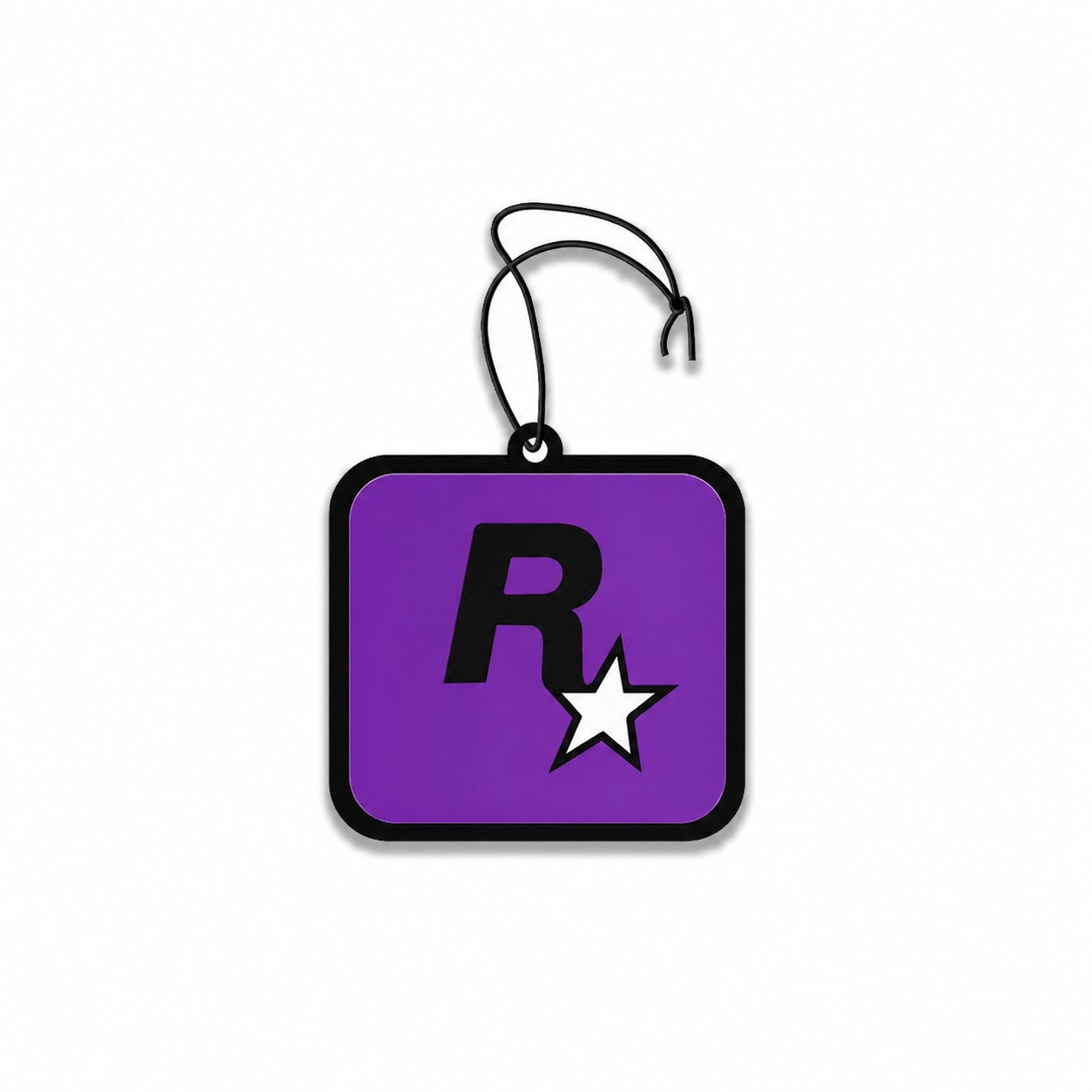 Square Scented Paper Air Freshener — Purple