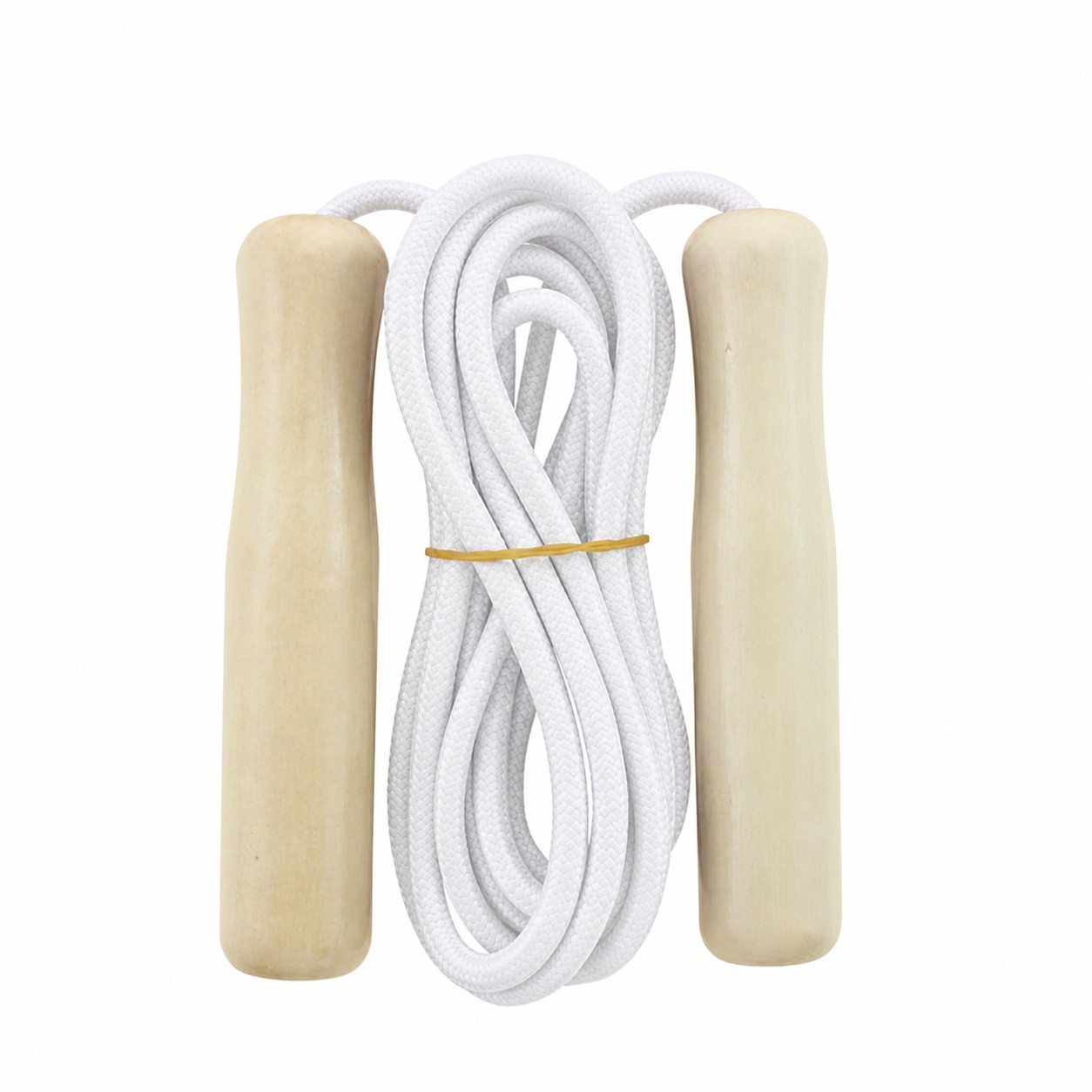 Colorful Nylon Skipping Rope — White