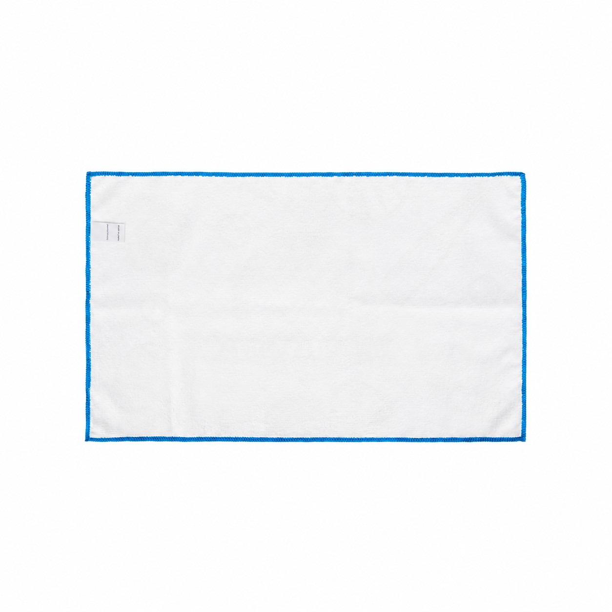 Microfiber Rally Towel With Stitched Edge — White