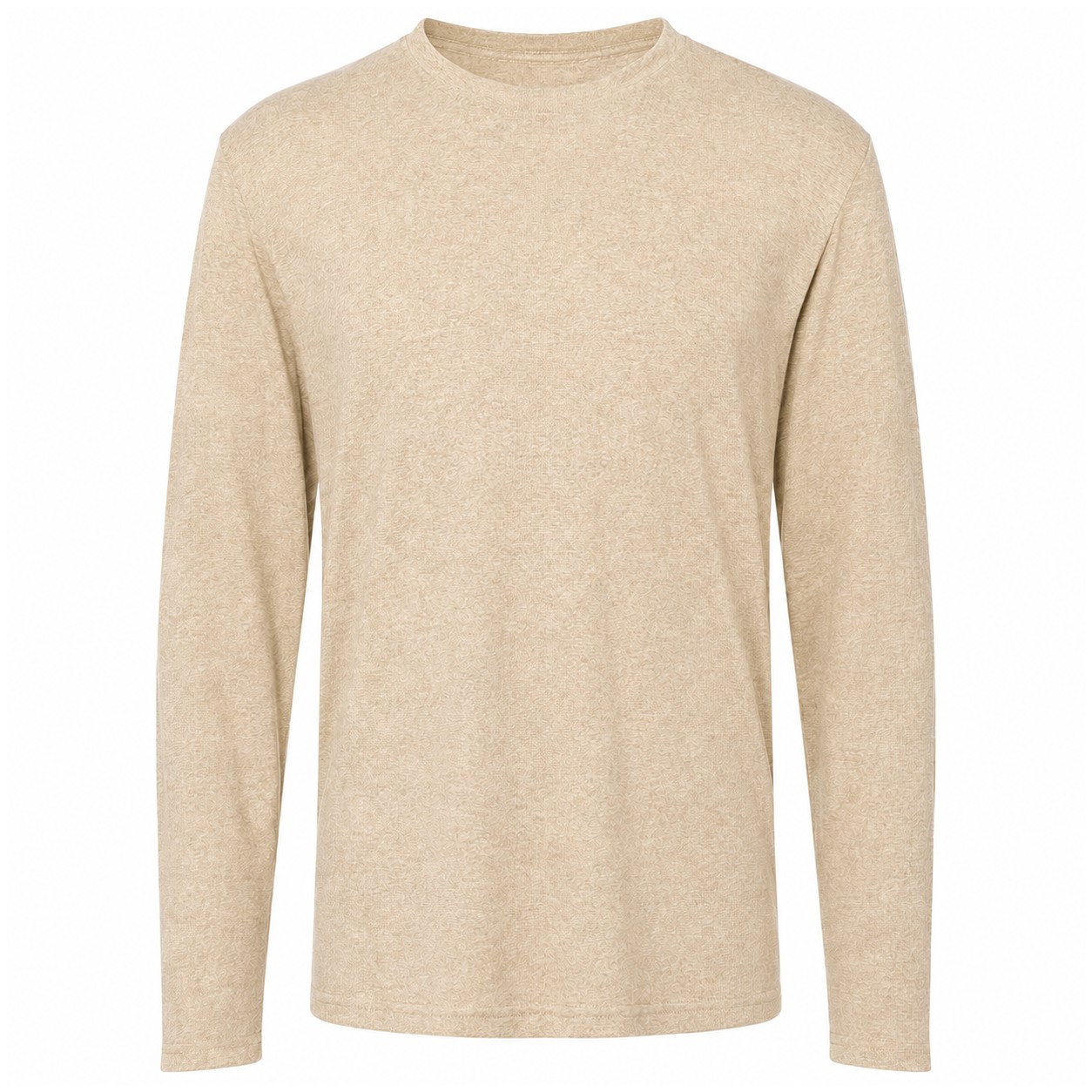 Ladies Moisture Wicking Quarter Zip Pullover — Beige
