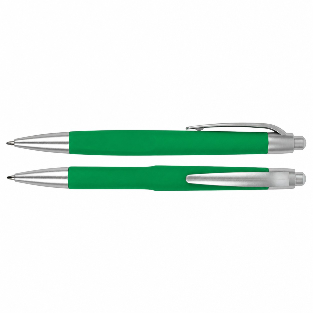 ABS Comfort Grip Ballpoint Pen — Green