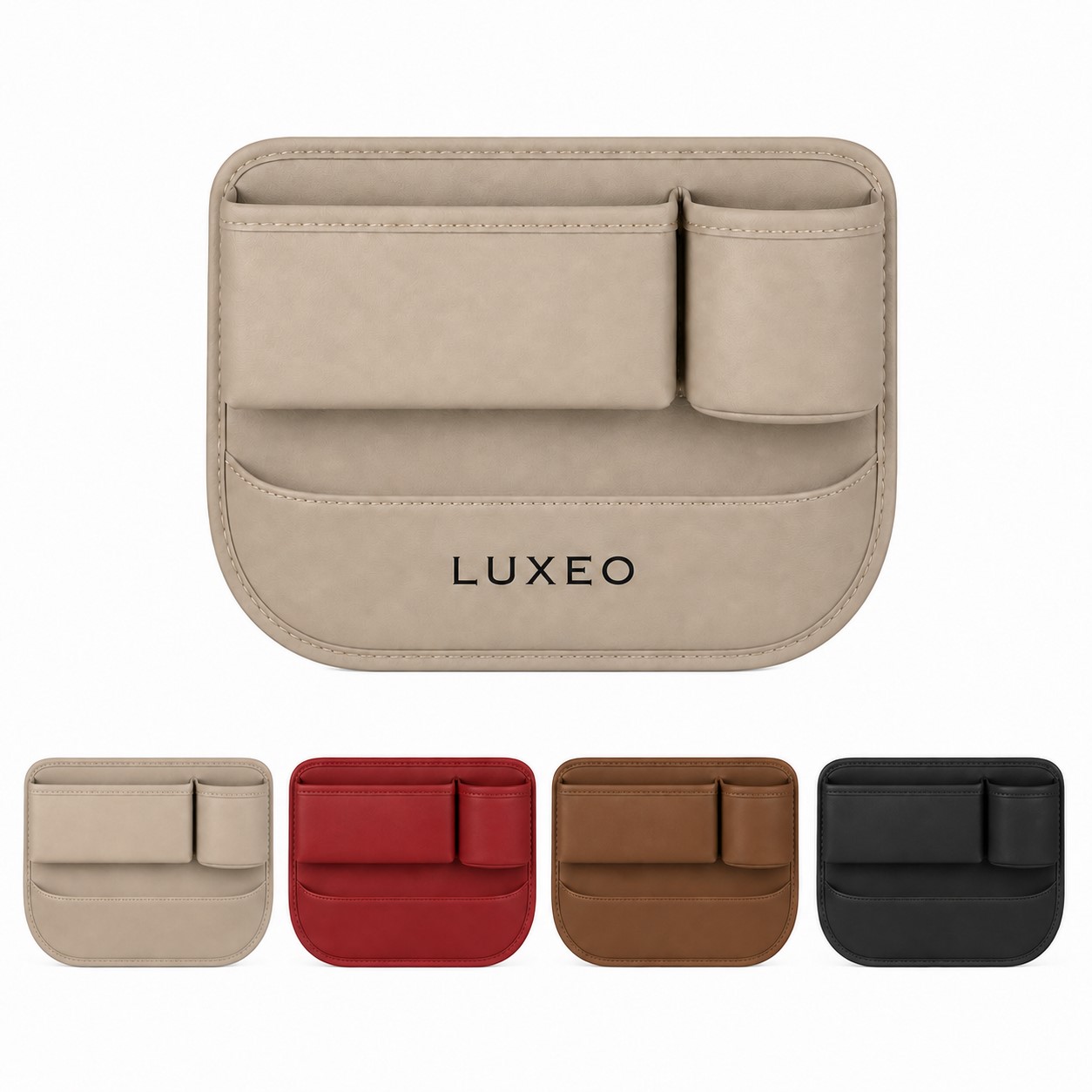 PU Leather Car Seat Gap Organizer