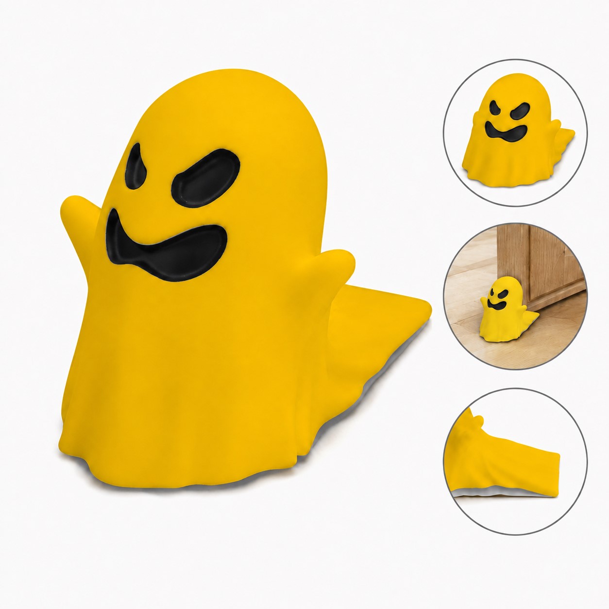 Rubber Ghost Door Wedge