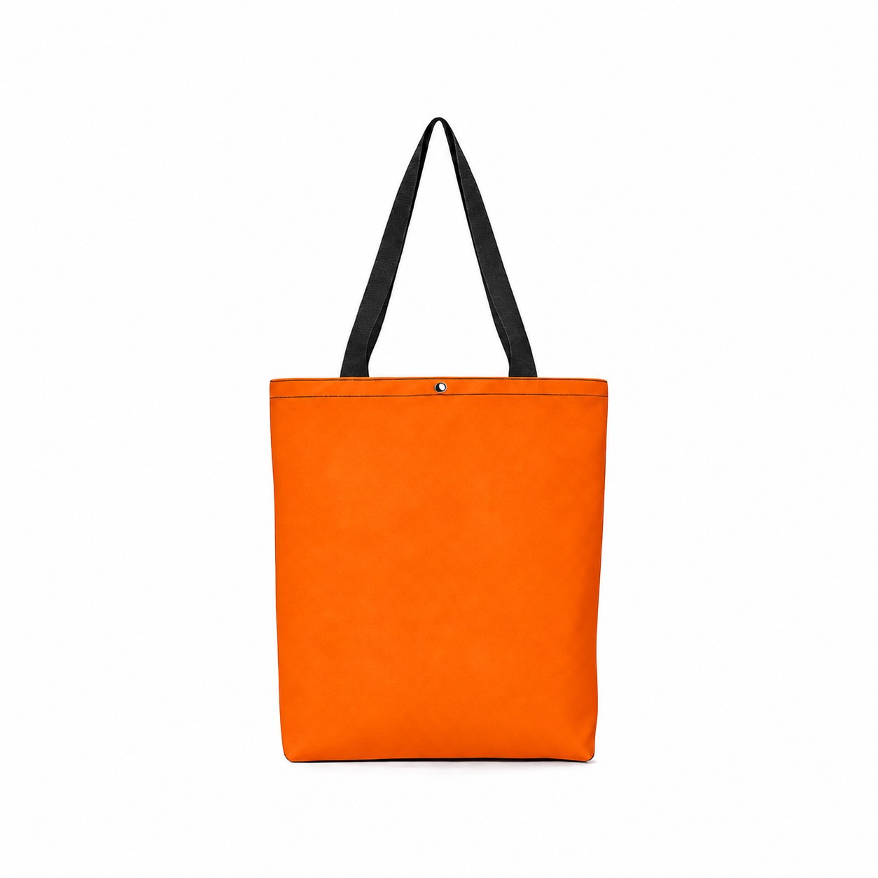 600D Polyester Gusseted Tote Bag — Orange