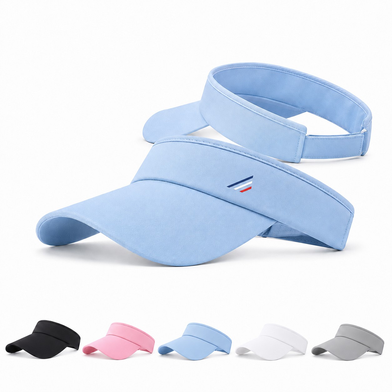 Polyester Open Crown Sun Visor