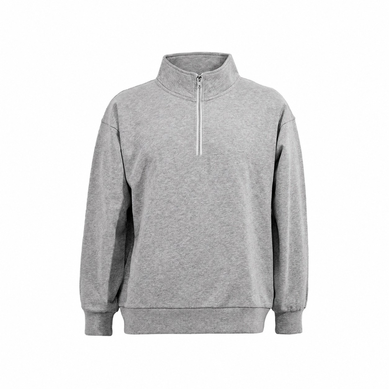 Smooth Surface Sweatshirt — Heather Gray