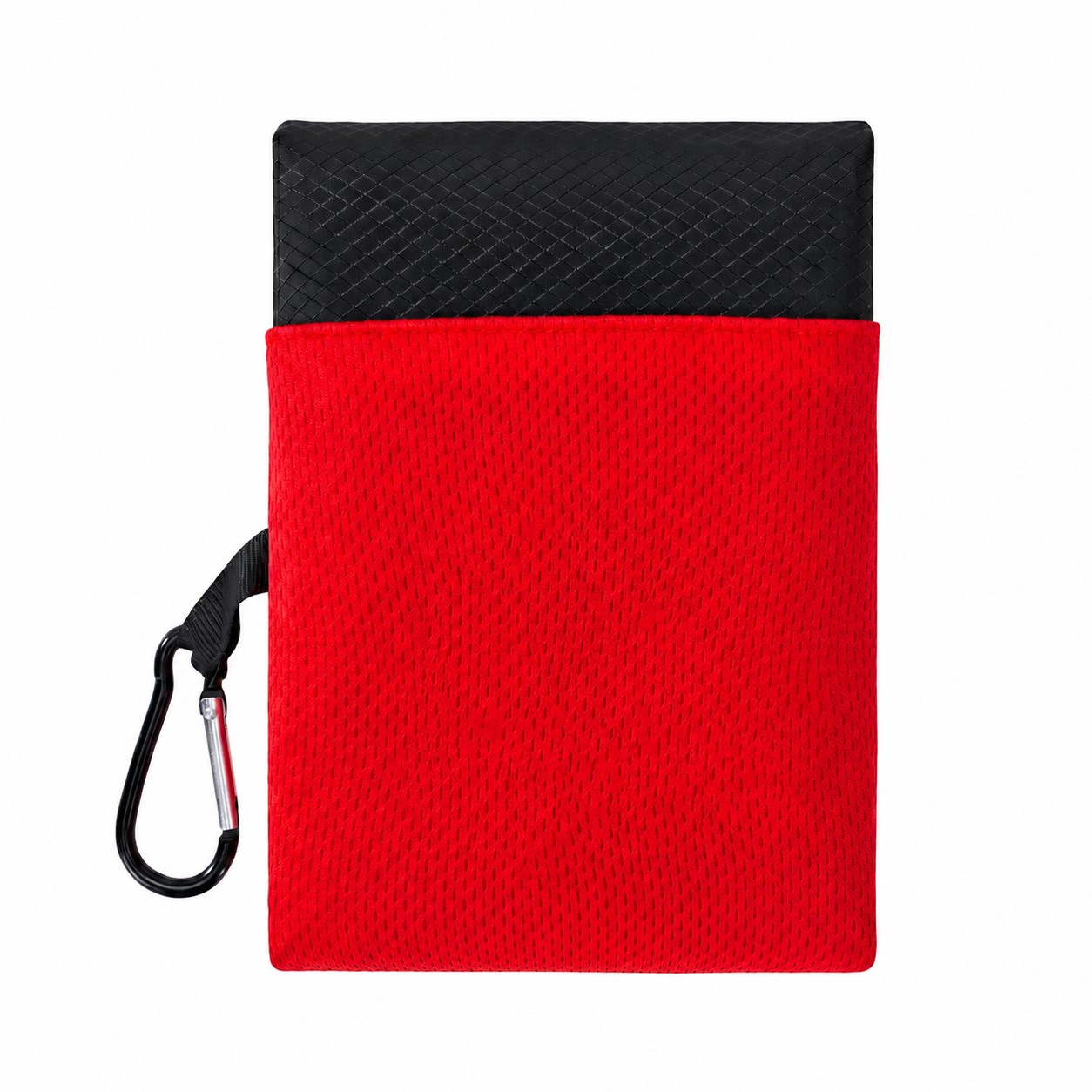 Foldable Polyester Picnic Blanket Set — Red