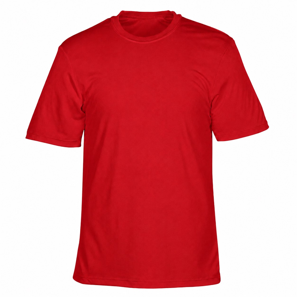Men's Moisture-Wicking Performance Tee — Red