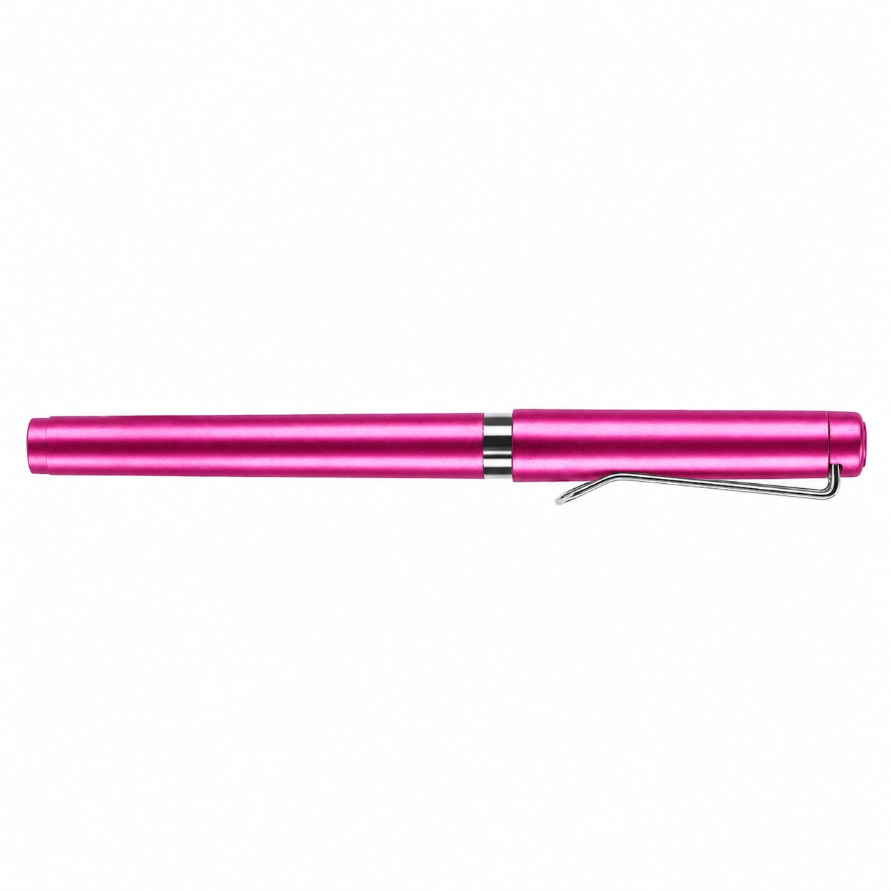 Slim ABS Capped Gel Pen — Rose Red